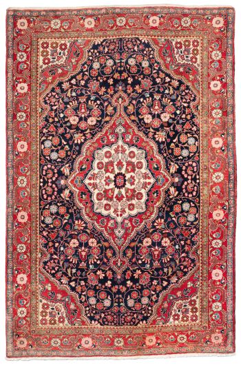 handgeknüpfter Orienteppich Djosan aus Persien Maß 206x134 cm