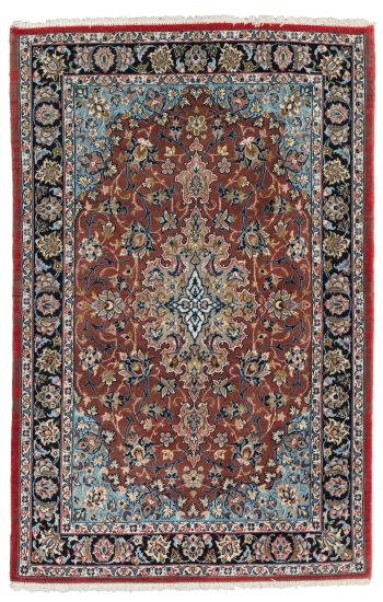 handgeknüpfter Orienteppich Essfahan aus Persien Maß 107x71 cm