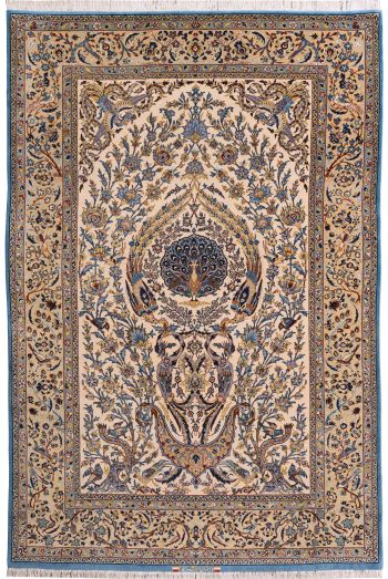handgeknüpfter Orienteppich Essfahan aus Persien Maß 223x148 cm