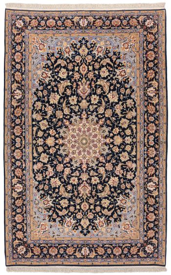 handgeknüpfter Orienteppich Essfahan aus Persien Maß 245x159 cm