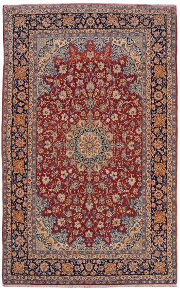 handgeknüpfter Orienteppich Essfahan aus Persien Maß 333x206 cm