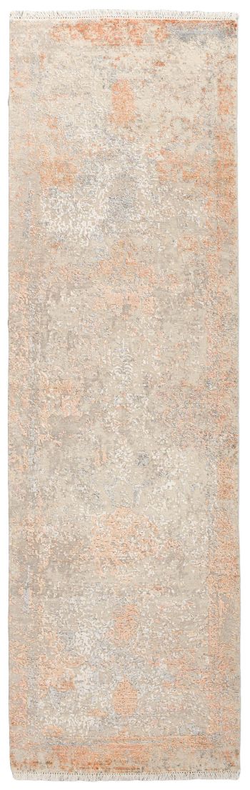 handgeknüpfter Orienteppich Eterno aus Indien Maß 256x78 cm
