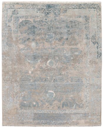 handgeknüpfter Orienteppich Eterno aus Indien Maß 302x246 cm