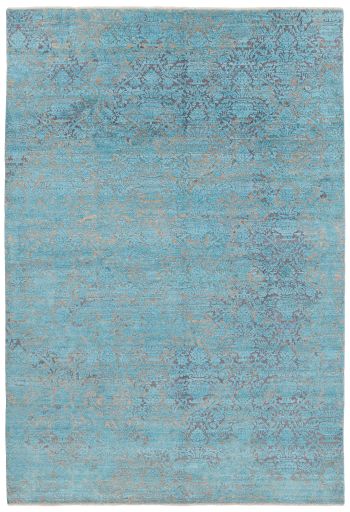 handgeknüpfter Orienteppich Eterno aus Indien Maß 380x263 cm