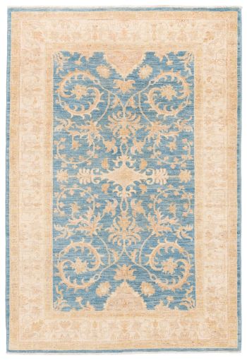 handgeknüpfter Orienteppich Ferahan aus Afghanistan Maß 186x126 cm