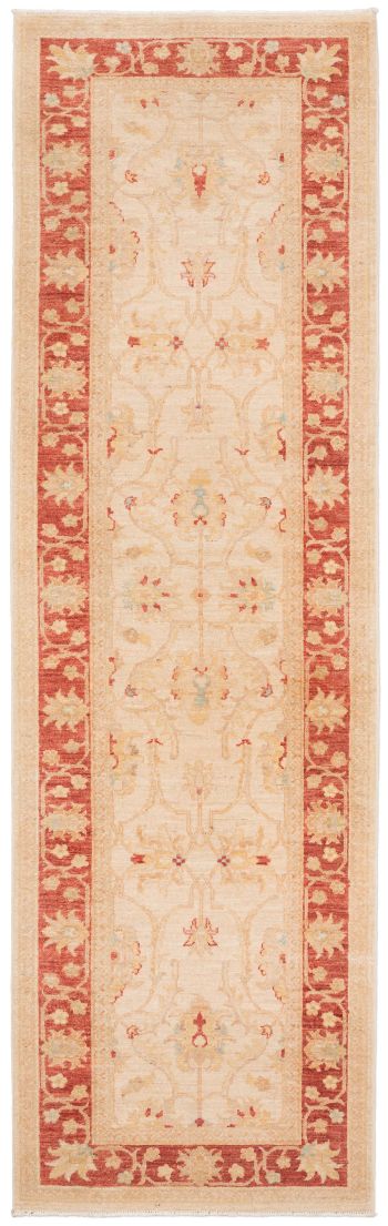 handgeknüpfter Orienteppich Ferahan aus Afghanistan Maß 253x77 cm