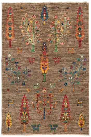 handgeknüpfter Orienteppich Ferahan-Novum aus Afghanistan Maß 149x99 cm