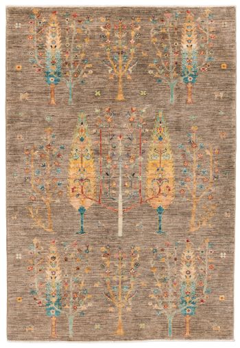 handgeknüpfter Orienteppich Ferahan-Novum aus Afghanistan Maß 185x127 cm