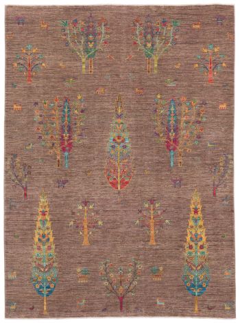 handgeknüpfter Orienteppich Ferahan-Novum aus Afghanistan Maß 228x168 cm