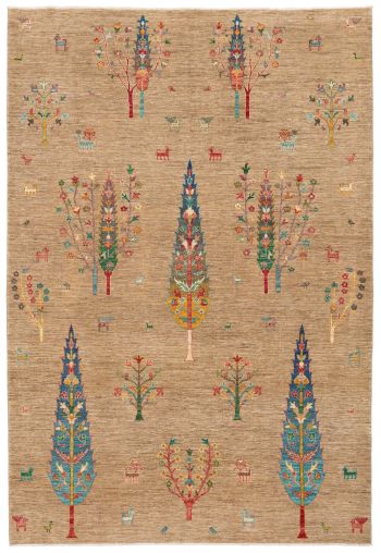 handgeknüpfter Orienteppich Ferahan-Novum aus Afghanistan Maß 297x204 cm
