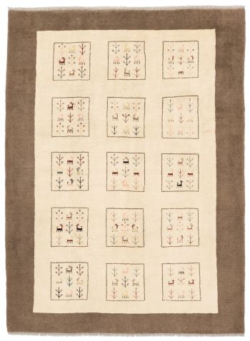 handgeknüpfter Orienteppich Gabbeh-Basic aus Persien Maß 285x210 cm