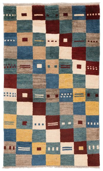 handgeknüpfter Orienteppich Gabbeh aus Persien Maß 173x103 cm