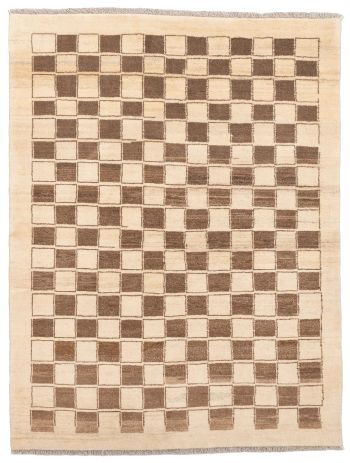 handgeknüpfter Orienteppich Gabbeh aus Persien Maß 190x145 cm