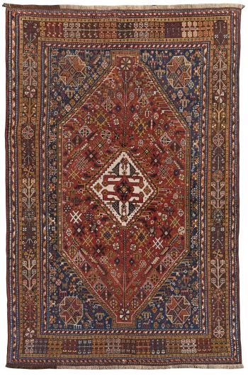handgeknüpfter Orienteppich Gaschgai aus Persien Maß 233x154 cm