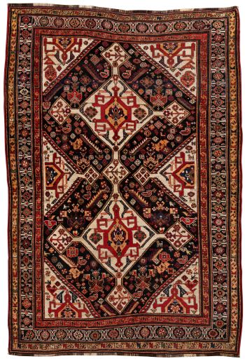 handgeknüpfter Orienteppich Gaschgai aus Persien Maß 240x163 cm