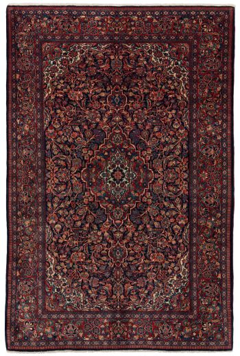 handgeknüpfter Orienteppich Gaswin aus Persien Maß 200x130 cm