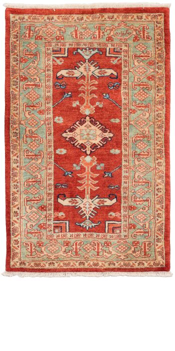 handgeknüpfter Orienteppich Ghadimi aus Persien Maß 131x82 cm