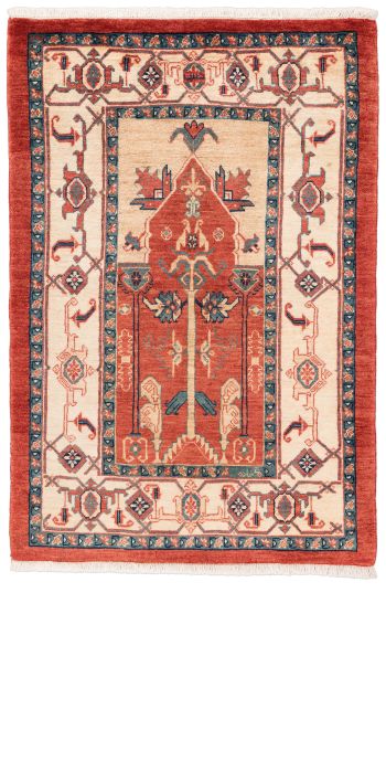 handgeknüpfter Orienteppich Ghadimi aus Persien Maß 154x104 cm