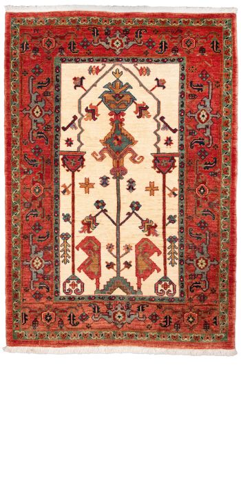 handgeknüpfter Orienteppich Ghadimi aus Persien Maß 157x108 cm