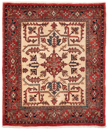 handgeknüpfter Orienteppich Ghadimi aus Persien Maß 163x138 cm