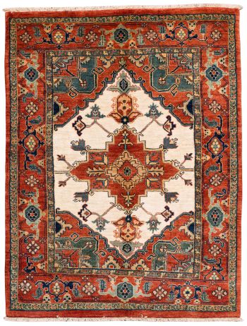 handgeknüpfter Orienteppich Ghadimi aus Persien Maß 182x138 cm