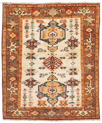 handgeknüpfter Orienteppich Ghadimi aus Persien Maß 182x152 cm