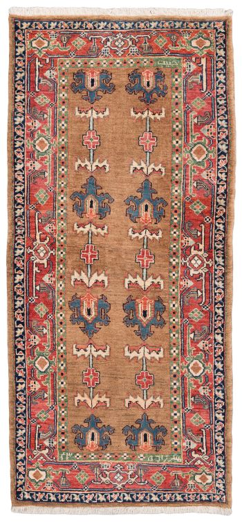 handgeknüpfter Orienteppich Ghadimi aus Persien Maß 182x84 cm