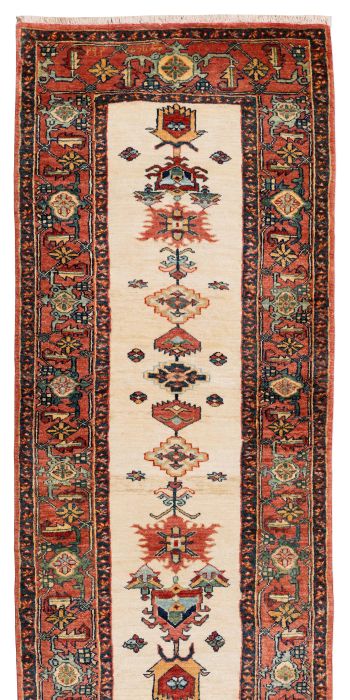 handgeknüpfter Orienteppich Ghadimi aus Persien Maß 185x77 cm