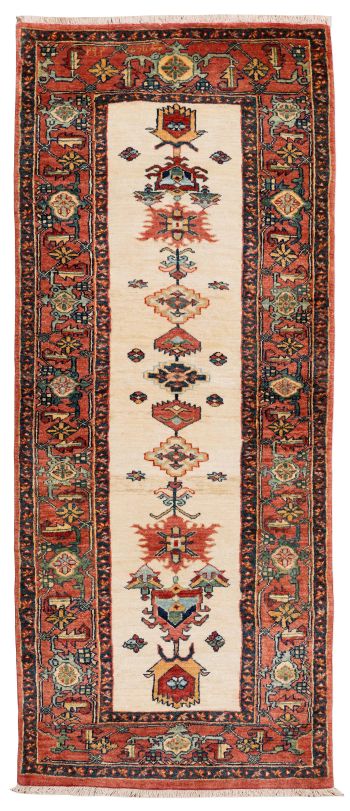 handgeknüpfter Orienteppich Ghadimi aus Persien Maß 185x77 cm