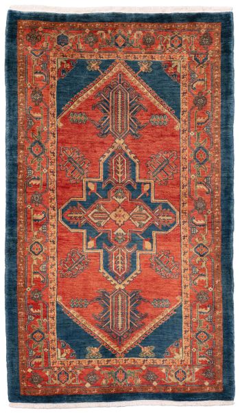 handgeknüpfter Orienteppich Ghadimi aus Persien Maß 187x110 cm