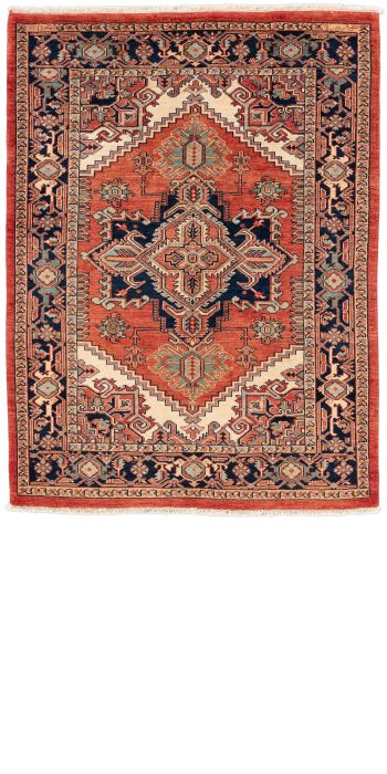 handgeknüpfter Orienteppich Ghadimi aus Persien Maß 191x145 cm