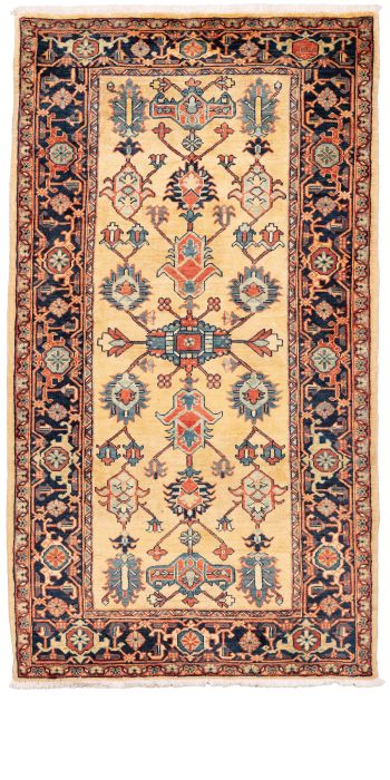 handgeknüpfter Orienteppich Ghadimi aus Persien Maß 199x111 cm