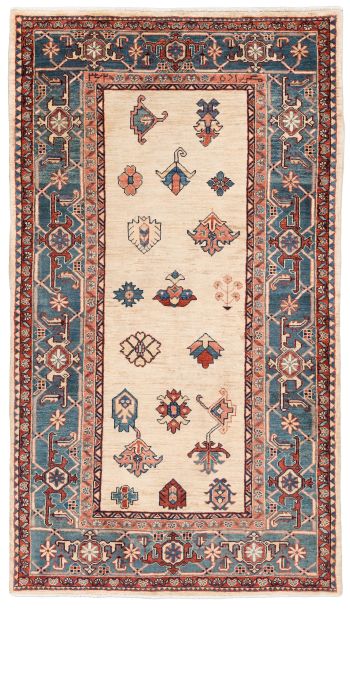 handgeknüpfter Orienteppich Ghadimi aus Persien Maß 202x114 cm