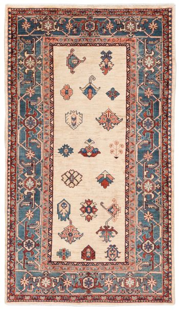handgeknüpfter Orienteppich Ghadimi aus Persien Maß 202x114 cm