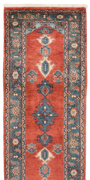 handgeknüpfter Orienteppich Ghadimi aus Persien Maß 208x81 cm