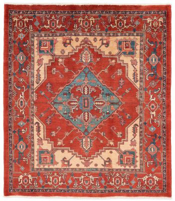 handgeknüpfter Orienteppich Ghadimi aus Persien Maß 210x180 cm