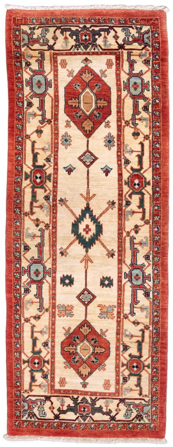 handgeknüpfter Orienteppich Ghadimi aus Persien Maß 225x85 cm