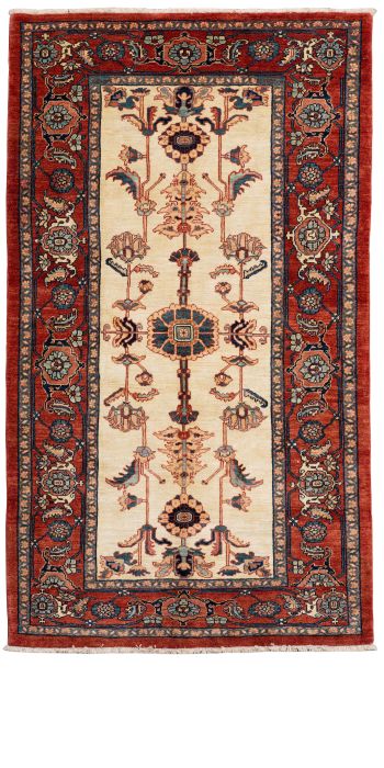 handgeknüpfter Orienteppich Ghadimi aus Persien Maß 240x137 cm