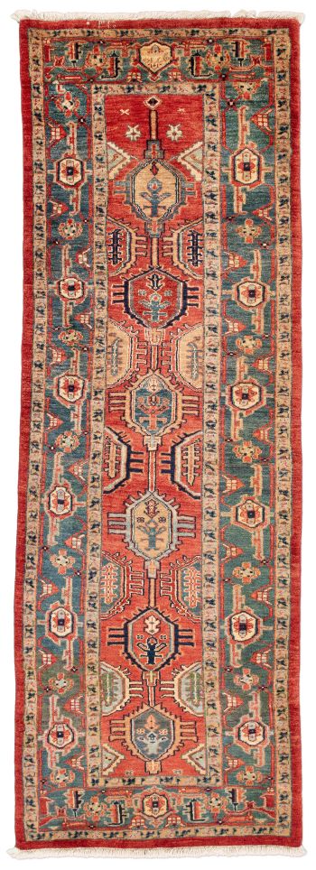 handgeknüpfter Orienteppich Ghadimi aus Persien Maß 240x89 cm