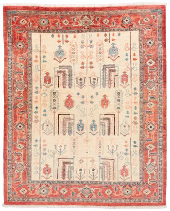 handgeknüpfter Orienteppich Ghadimi aus Persien Maß 242x198 cm