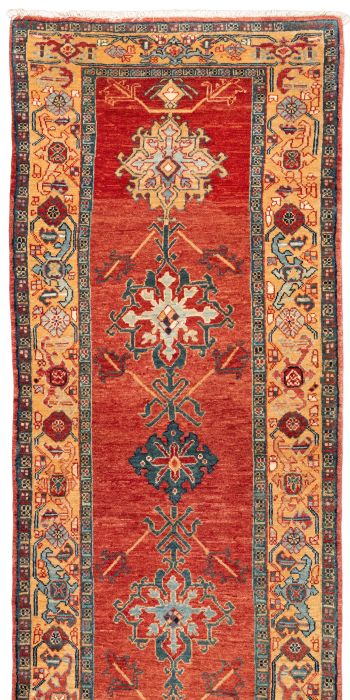 handgeknüpfter Orienteppich Ghadimi aus Persien Maß 244x87 cm