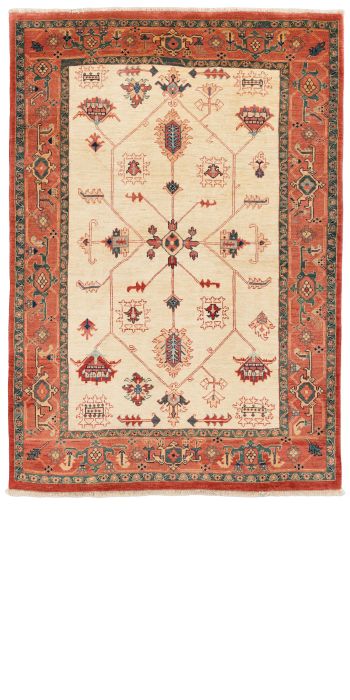 handgeknüpfter Orienteppich Ghadimi aus Persien Maß 253x177 cm