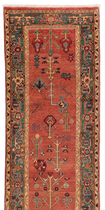 handgeknüpfter Orienteppich Ghadimi aus Persien Maß 255x88 cm