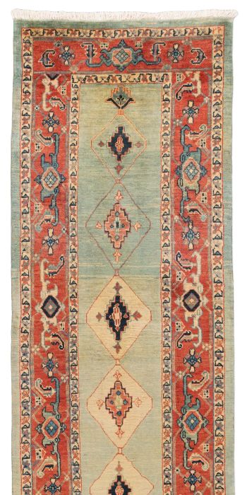 handgeknüpfter Orienteppich Ghadimi aus Persien Maß 263x79 cm