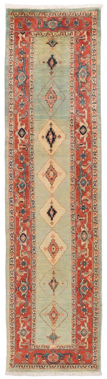 handgeknüpfter Orienteppich Ghadimi aus Persien Maß 263x79 cm