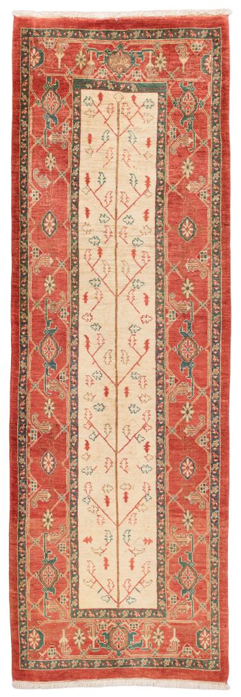 handgeknüpfter Orienteppich Ghadimi aus Persien Maß 267x88 cm