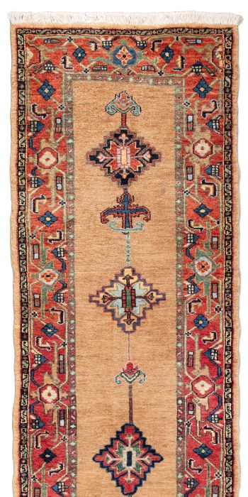 handgeknüpfter Orienteppich Ghadimi aus Persien Maß 271x74 cm