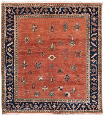 handgeknüpfter Orienteppich Ghadimi aus Persien Maß 286x257 cm