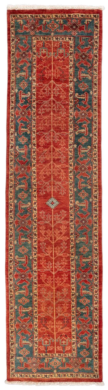 handgeknüpfter Orienteppich Ghadimi aus Persien Maß 307x82 cm