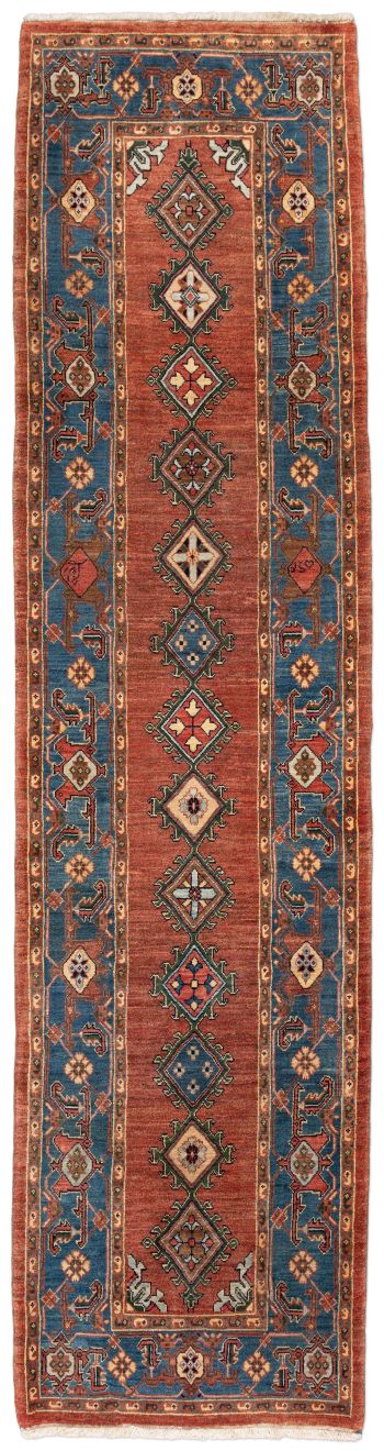 handgeknüpfter Orienteppich Ghadimi aus Persien Maß 330x83 cm